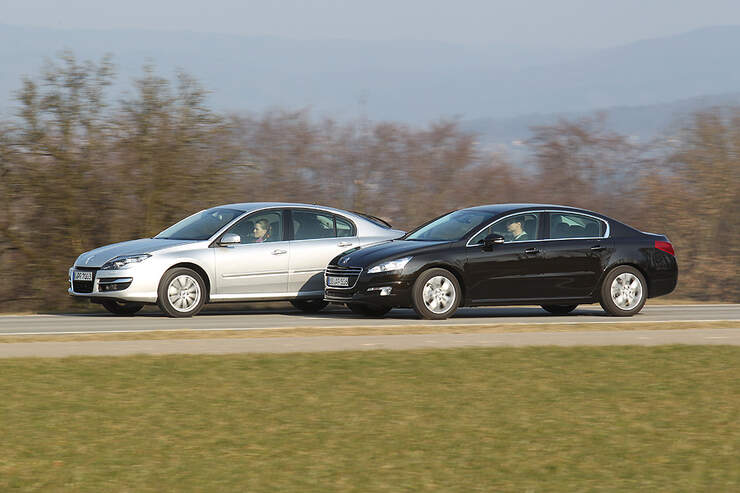 Peugeot 508 Vs Renault Laguna Fahrbericht Der Zwei Franzosen Technische Daten Auto Motor Und Sport