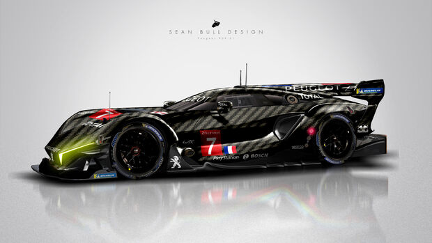 Peugeot Le Mans Hypercar Concept - Sean Bull Design