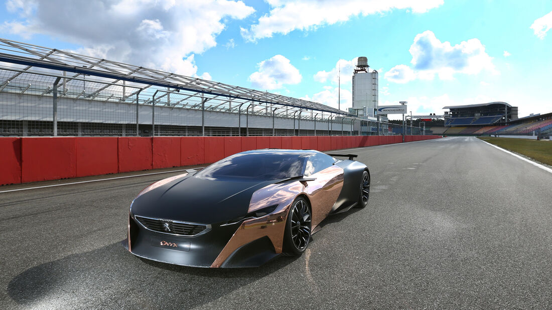 Peugeot Onyx, Frontansicht