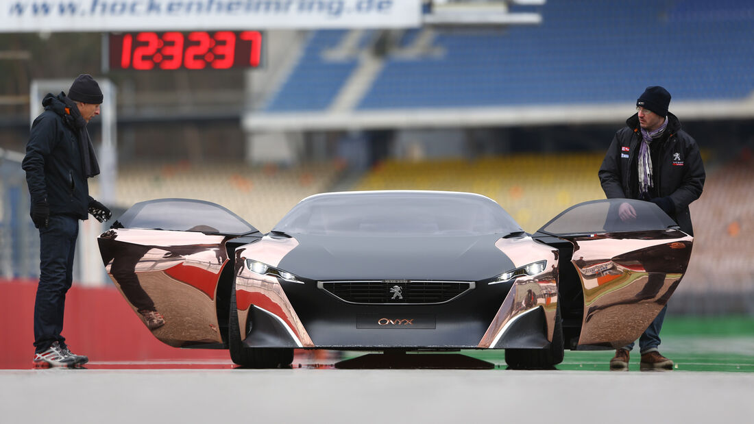 Peugeot Onyx, Frontansicht, Seitentüren