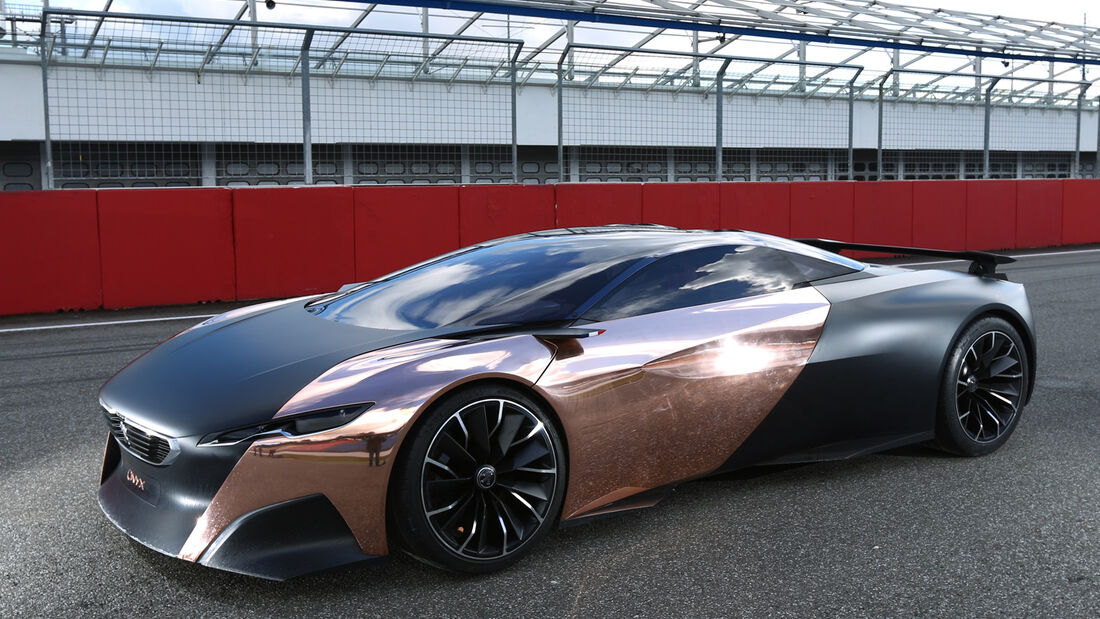 Peugeot Onyx, Seitenansicht