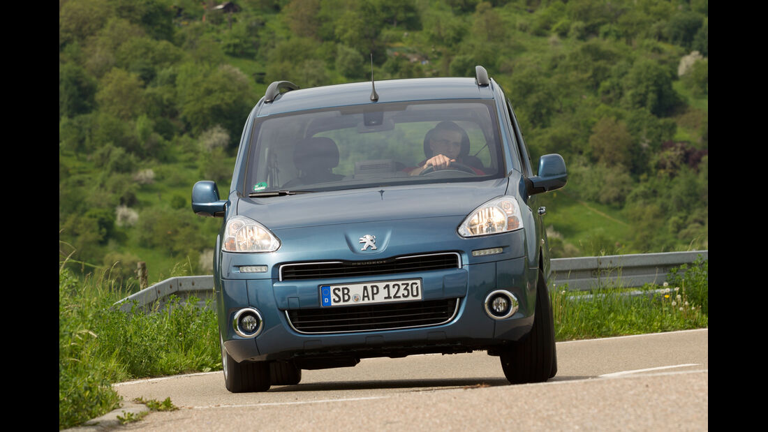 Peugeot Partner Tepee 98 VTi Active, Frontansicht