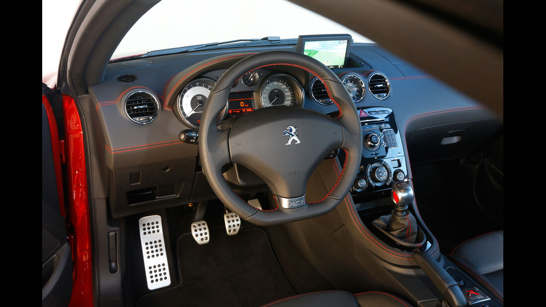 Peugeot RCZ R, Cockpit, Lenkrad