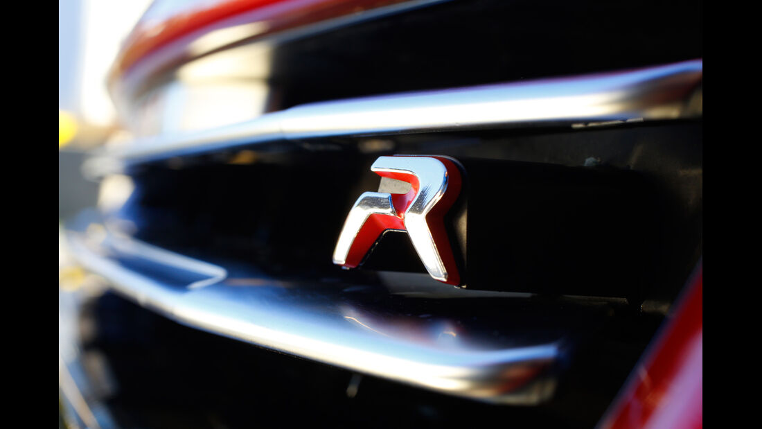 Peugeot RCZ R, Emblem, Typenbezeichnung