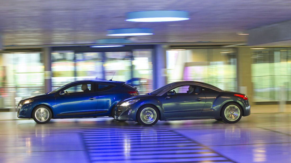 Peugeot RCZ vs. Renault Mégane Coupé