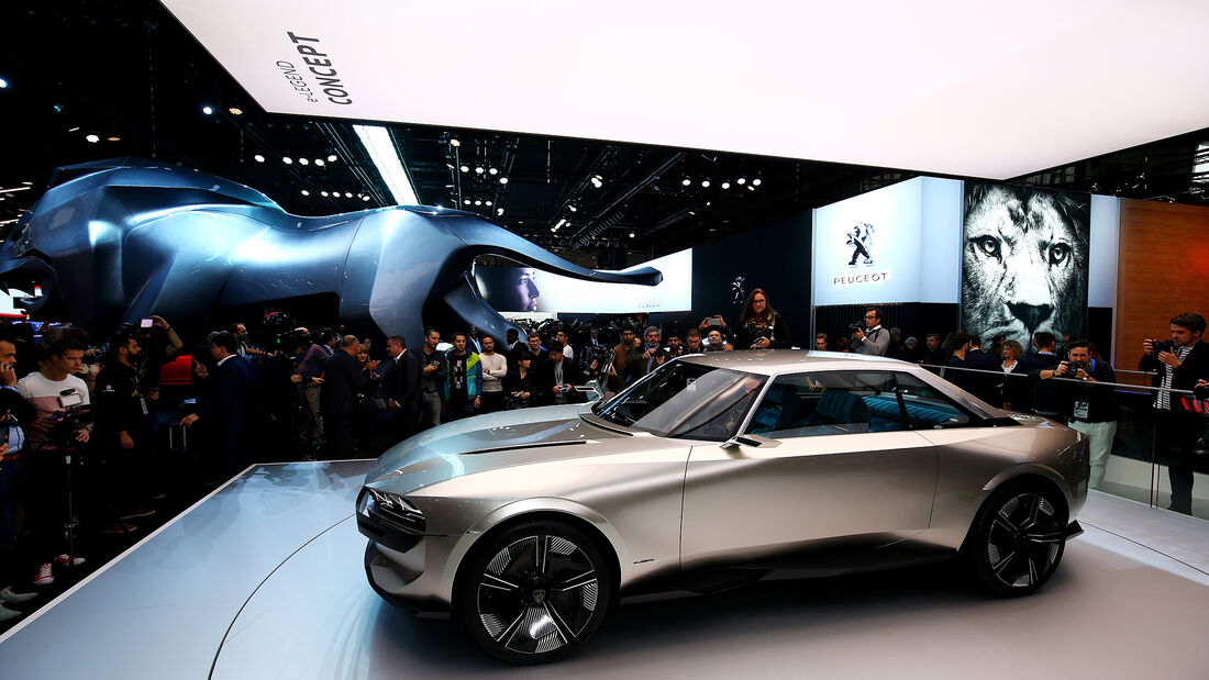 Peugeot e-Legend concept, Paris 2018