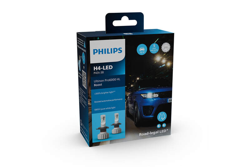 Philips Ultinon Pro6000 Boost LED zum Nachrüsten für Oldtimer und Youngtimer