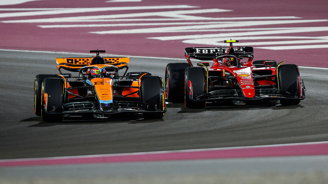 Piastri vs. Sainz - Formel  1  - GP Katar 2023