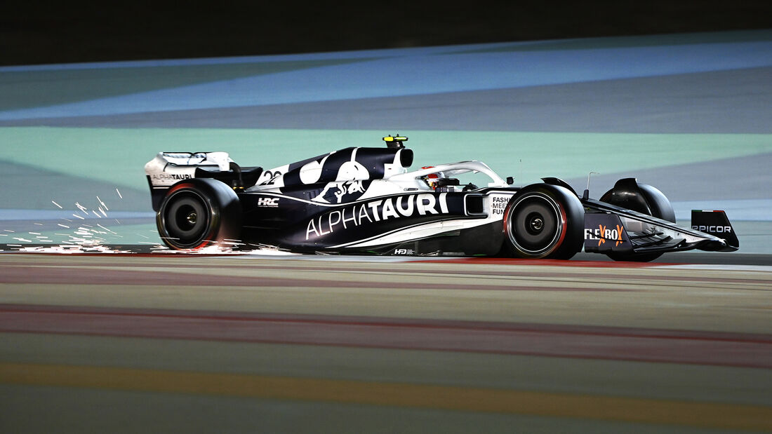 Pierre Gasly - Alpha Tauri - Formel 1 - Testfahrten - Bahrain 2022