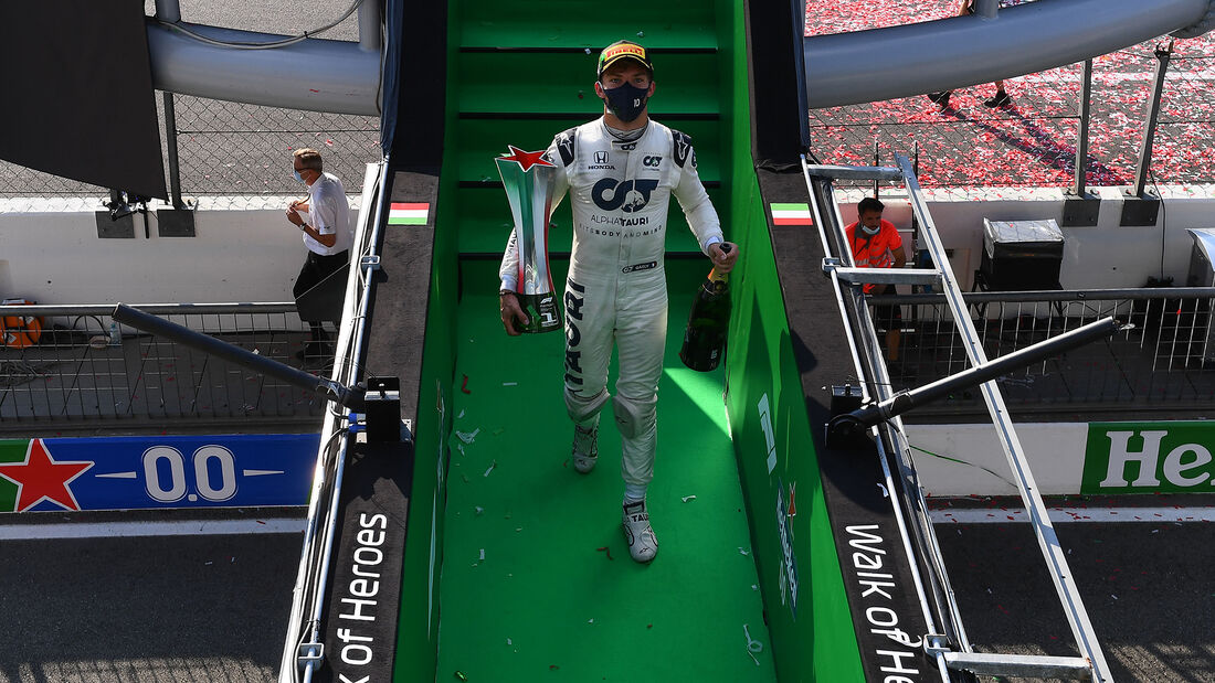 Pierre Gasly - Alpha Tauri - GP Italien 2020 - Monza - Rennen 