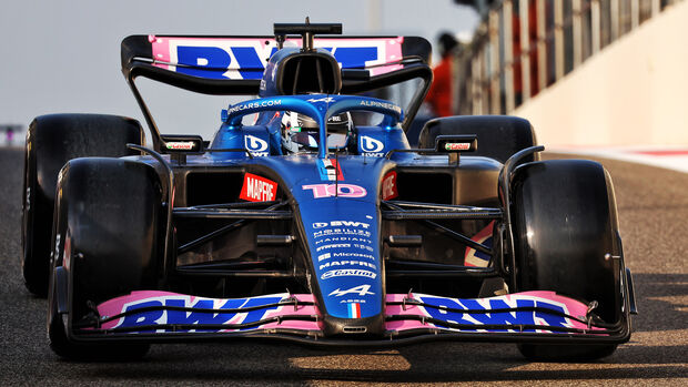 Pierre Gasly - Alpine - F1-Test - Abu Dhabi - 22. November 2022