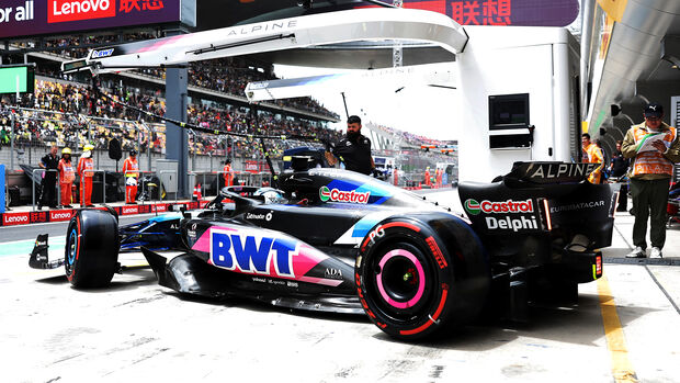 Pierre Gasly - Alpine - Formel 1 - GP China - Shanghai - Training - 19. April 2024