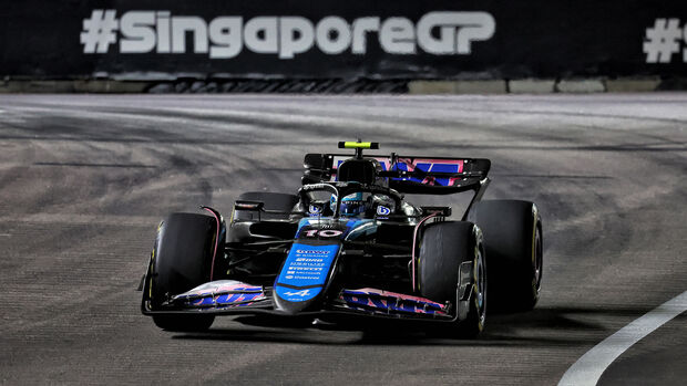 Pierre Gasly - Alpine - Formel 1 - GP Singapur 2024