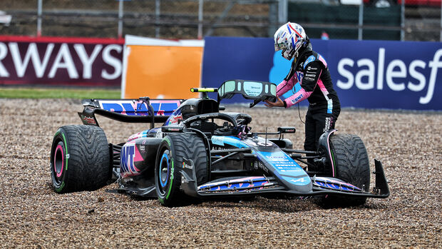 Pierre Gasly - Alpine - Formel 1 - Silverstone - GP England - 6. Juli 2024