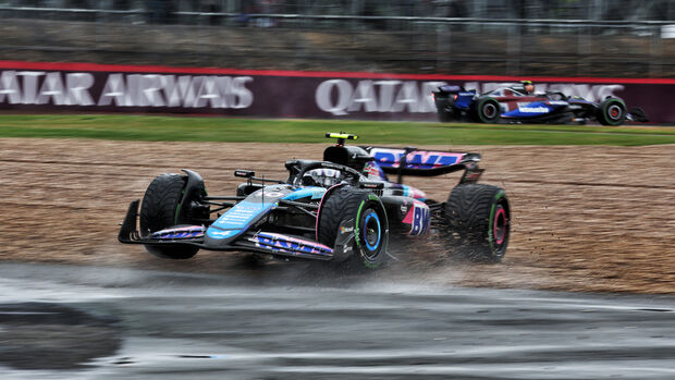 Pierre Gasly - Alpine - Formel 1 - Silverstone - GP England - 6. Juli 2024