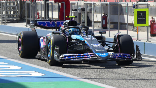 Pierre Gasly - Alpine - Formel 1 - Test - Bahrain - 22. Februar 2024