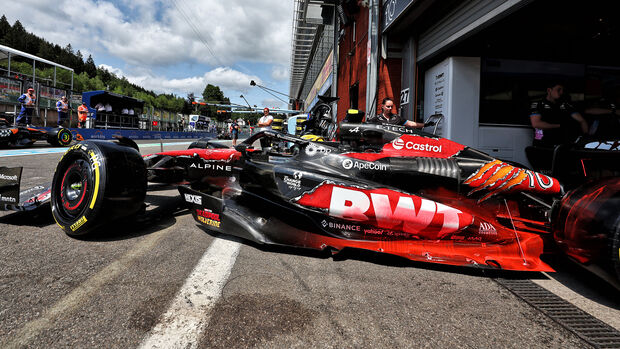 Pierre Gasly - Alpine - GP Belgien - Spa - Formel 1 - 26. Juli 2024