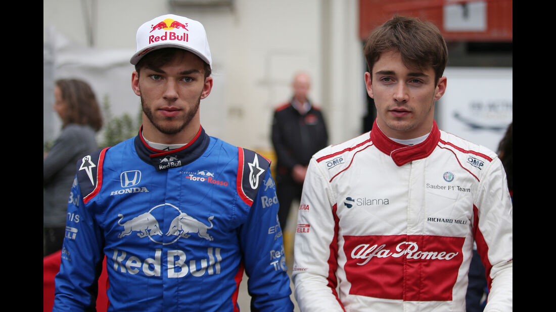 Pierre Gasly & Charles Leclerc - Formel 1 - GP Spanien - Barcelona - 12. Mai 2018