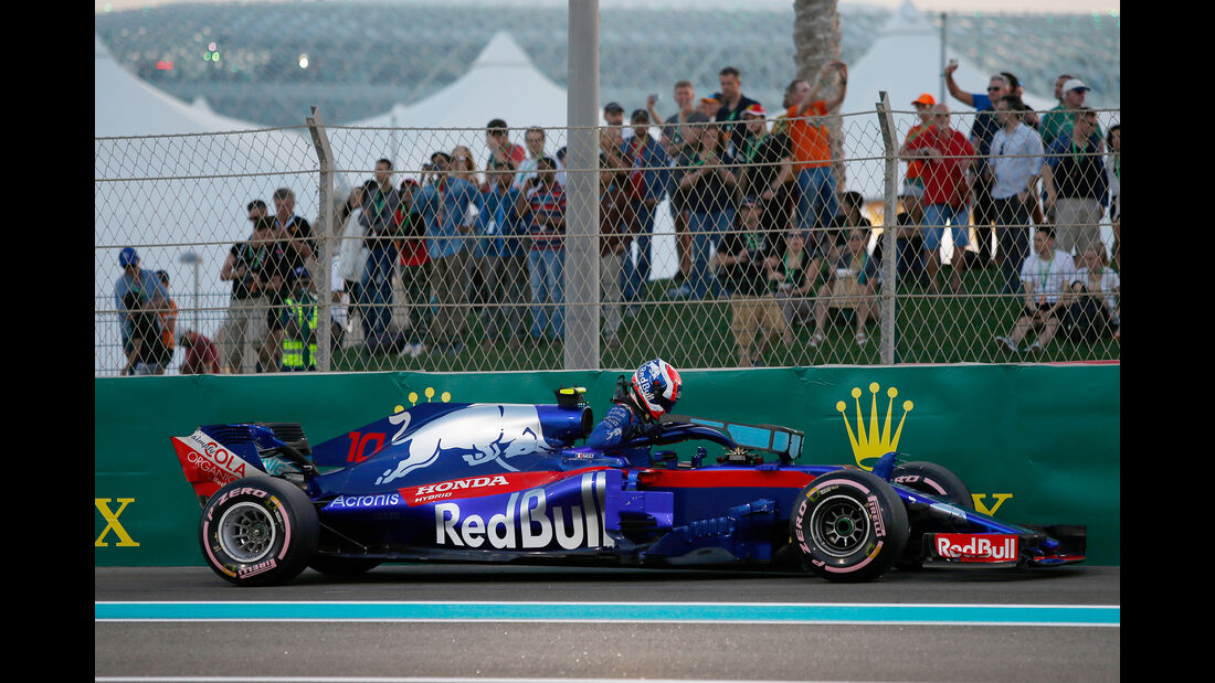 Pierre Gasly - Formel 1 - GP Abu Dhabi  -24. November 2018