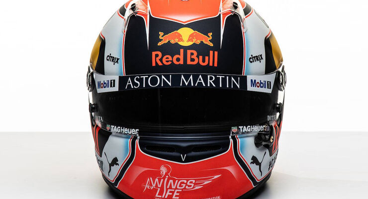 Neue Red Bull Helme Fur 2019 Verstappen Jetzt Ganz In Weiss Auto Motor Und Sport