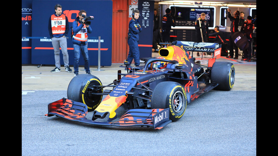 Pierre Gasly - Red Bull - Barcelona - F1-Test - 26. Februar 2019