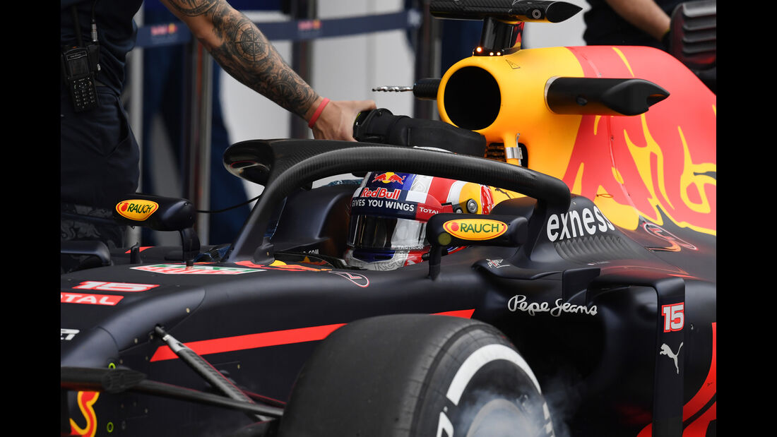 Pierre Gasly - Red Bull - Silverstone-Test - 12- Juli 2016