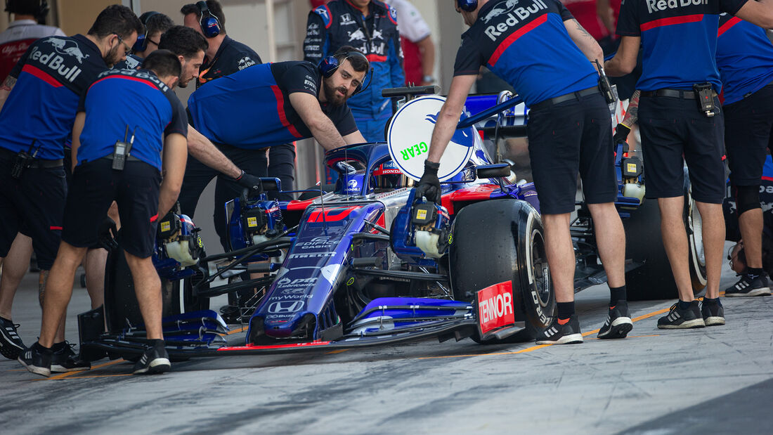 Pierre Gasly - Toro Rosso - F1-Test - Abu Dhabi - 4. Dezember 2019
