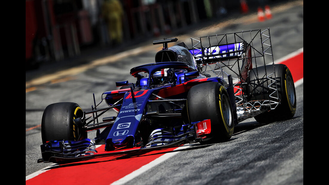 Pierre Gasly - Toro Rosso - F1-Test - GP Spanien - Barcelona - Tag 2 - 16. Mai 2018