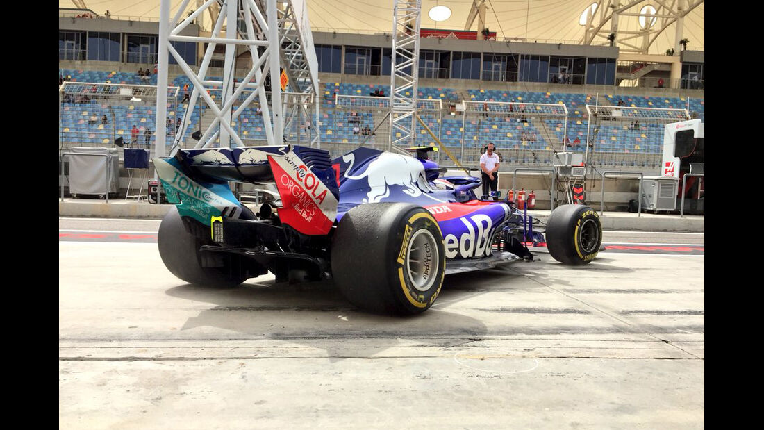 Pierre Gasly - Toro Rosso - Formel 1 - GP Bahrain - Training - 6. April 2018