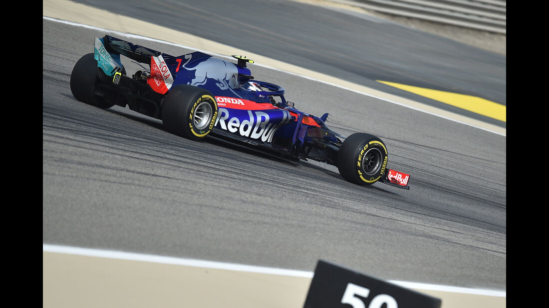 Pierre Gasly - Toro Rosso - Formel 1 - GP Bahrain - Training - 6. April 2018