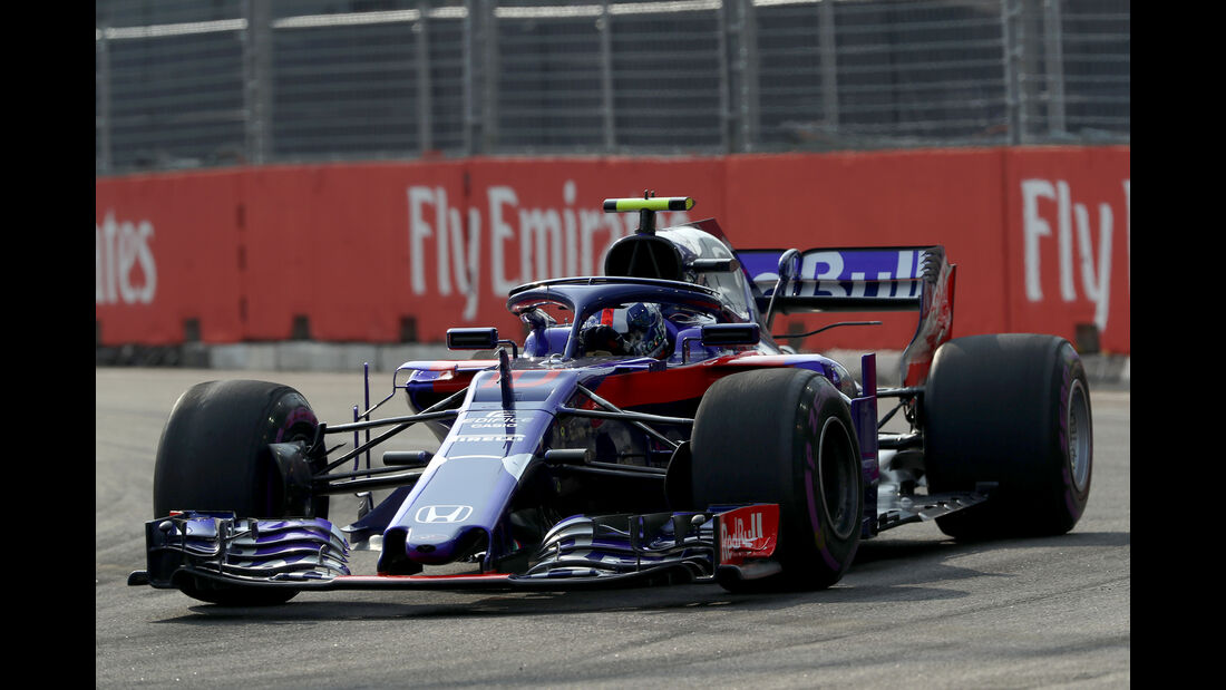 Pierre Gasly - Toro Rosso - Formel 1 - GP Singapur - 14. September 2018