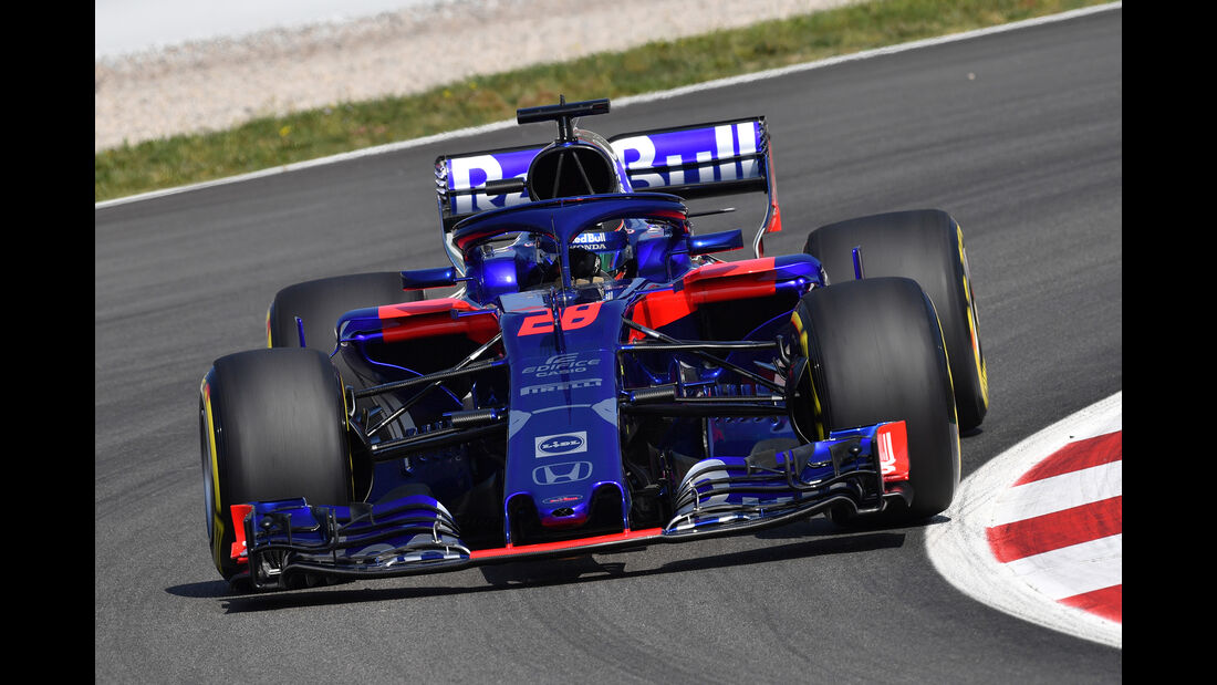 Pierre Gasly - Toro Rosso - Formel 1 - GP Spanien - Barcelona - 11. Mai 2018