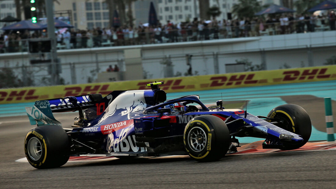 Pierre Gasly - Toro Rosso - GP Abu Dhabi 2019 - Rennen