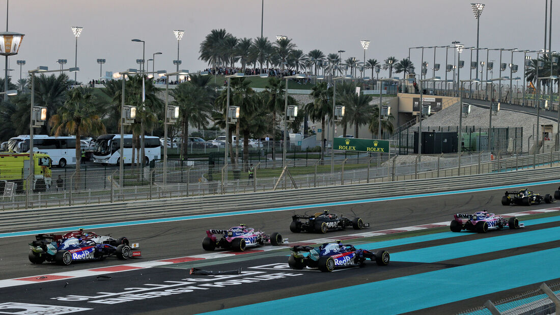 Pierre Gasly - Toro Rosso - GP Abu Dhabi 2019 - Rennen