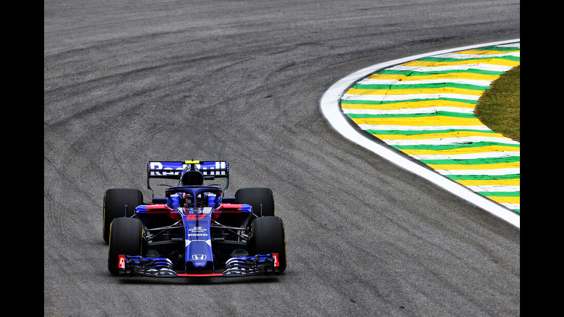 Pierre Gasly - Toro Rosso - GP Brasilien - Interlagos - Formel 1 - Freitag - 9.11.2018
