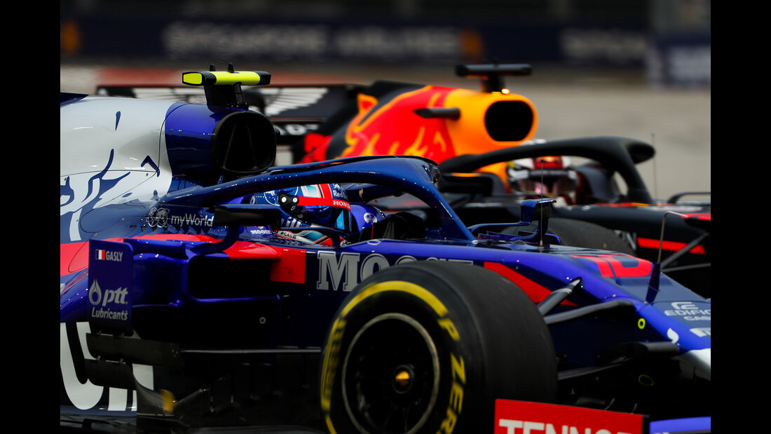 Pierre Gasly - Toro Rosso - GP Singapur - Formel 1 - Freitag - 20.9.2019