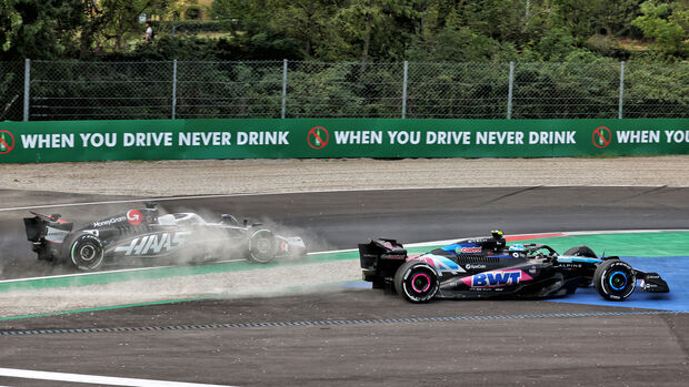 Pierre Gasly vs. Kevin Magnussen - GP Italien 2024