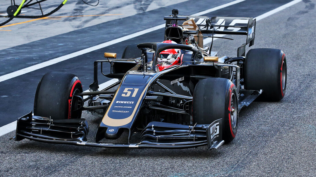 Pietro Fittipaldi - Haas - F1-Test - Abu Dhabi - 4. Dezember 2019