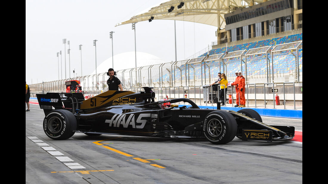 Pietro Fittipaldi - Haas - F1-Test Bahrain - 3. April 2019