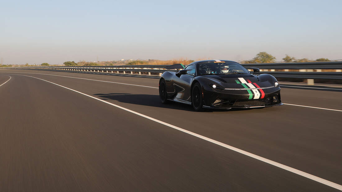 Pininfarina Battista In Rekordzeit über die Viertelmeile AUTO MOTOR