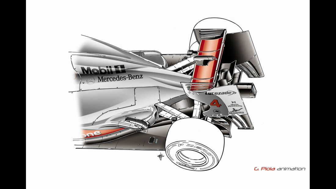 Piola Auspuff McLaren 2012