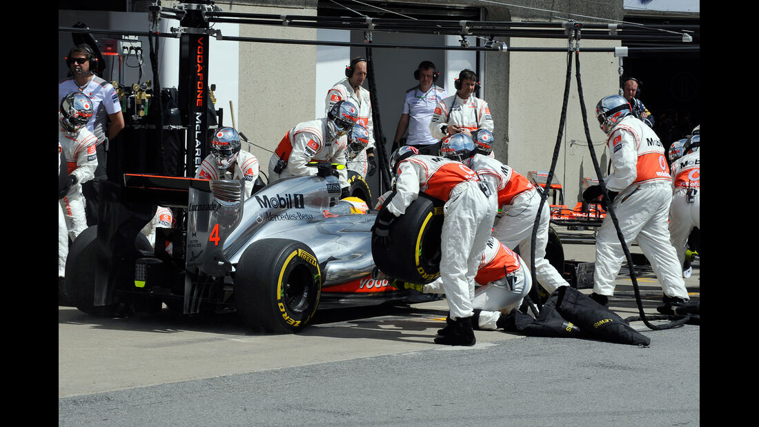 Pirelli F1 Reifen 2012