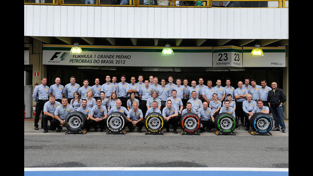 Pirelli F1 Reifen 2012