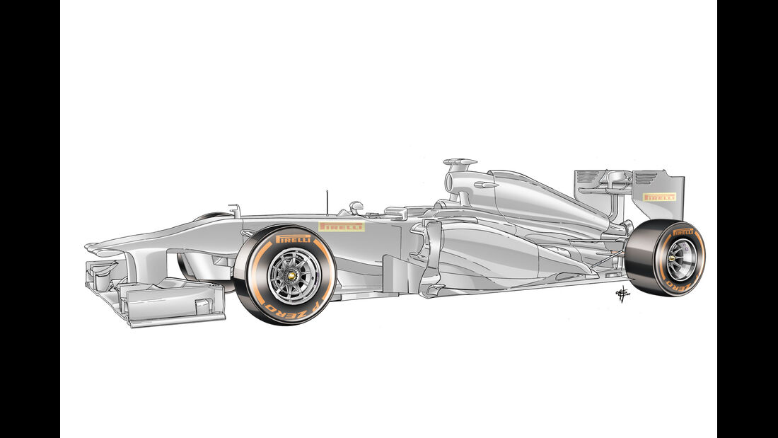 Pirelli F1 Reifen 2013