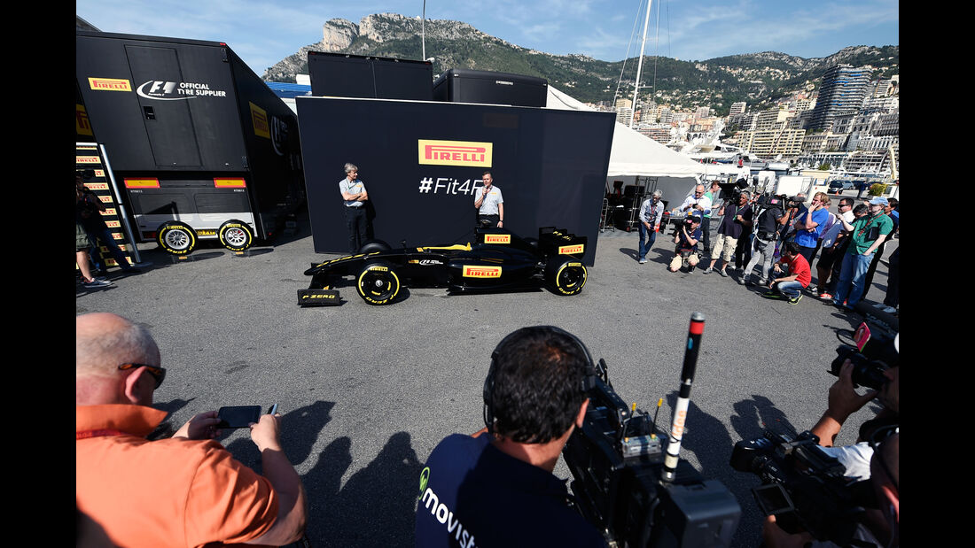 Pirelli F1-Showcar - 2017er Reifen - GP Monaco 2016