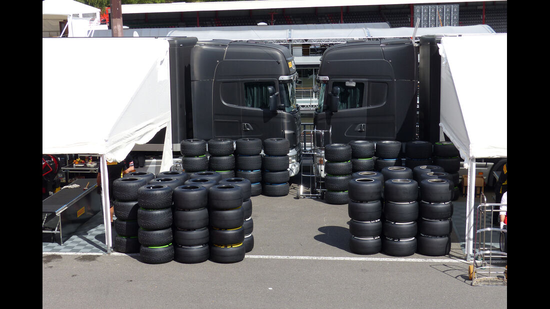 Pirelli - Formel 1 - GP Belgien - Spa-Francorchamps - 20. August 2014