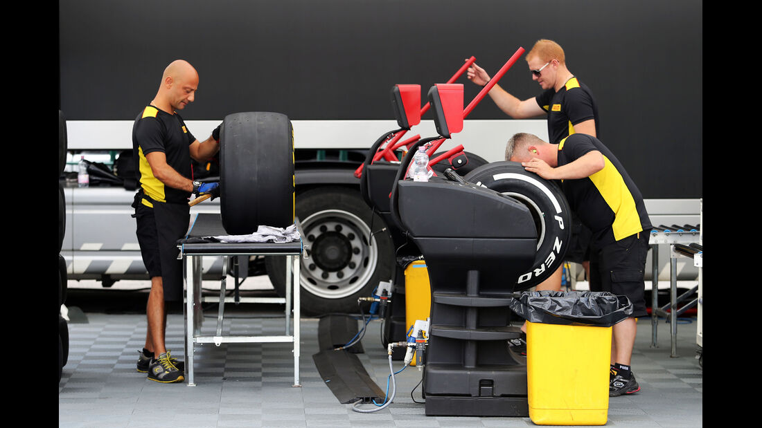 Pirelli - Formel 1 - GP Ungarn - 24. Juli 2014