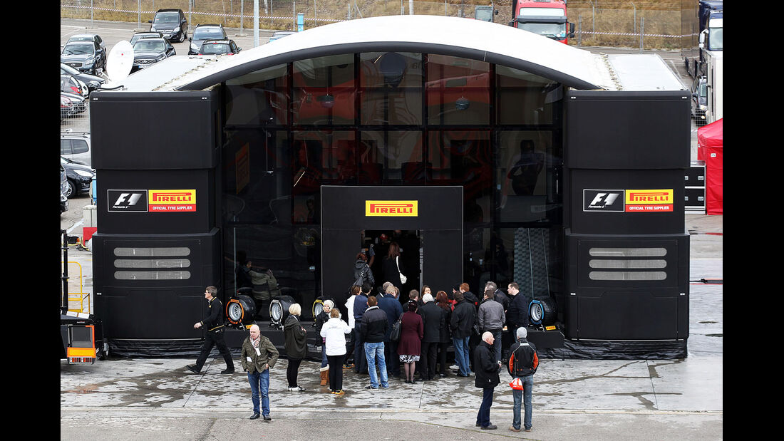 Pirelli, Formel 1-Test, Barcelona, 01. März 2013