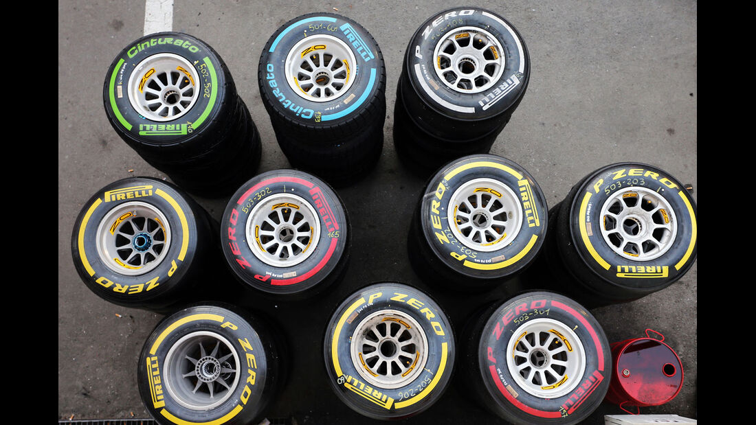 Pirelli - Formel 1-Test - Barcelona - 1. März 2015
