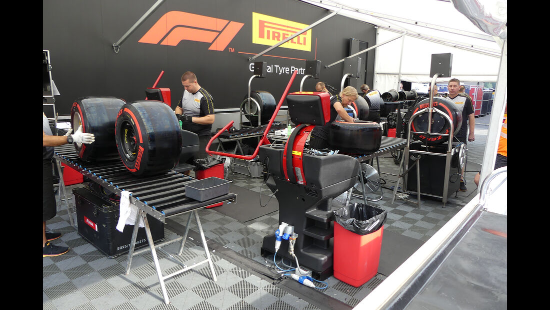 Pirelli - GP Belgien - Spa-Francorchamps - Formel 1 - Mittwoch - 28.8.2019